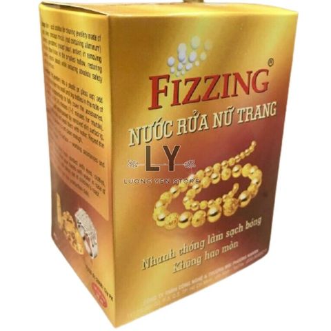 Combo 3 Hộp Nước Rửa Trang Sức Vàng Bạc Fizzing 35ml - Làm Sạch, Làm Sáng Nữ Trang Không Gây Hao Mòn, An Toàn, Hiệu Quả